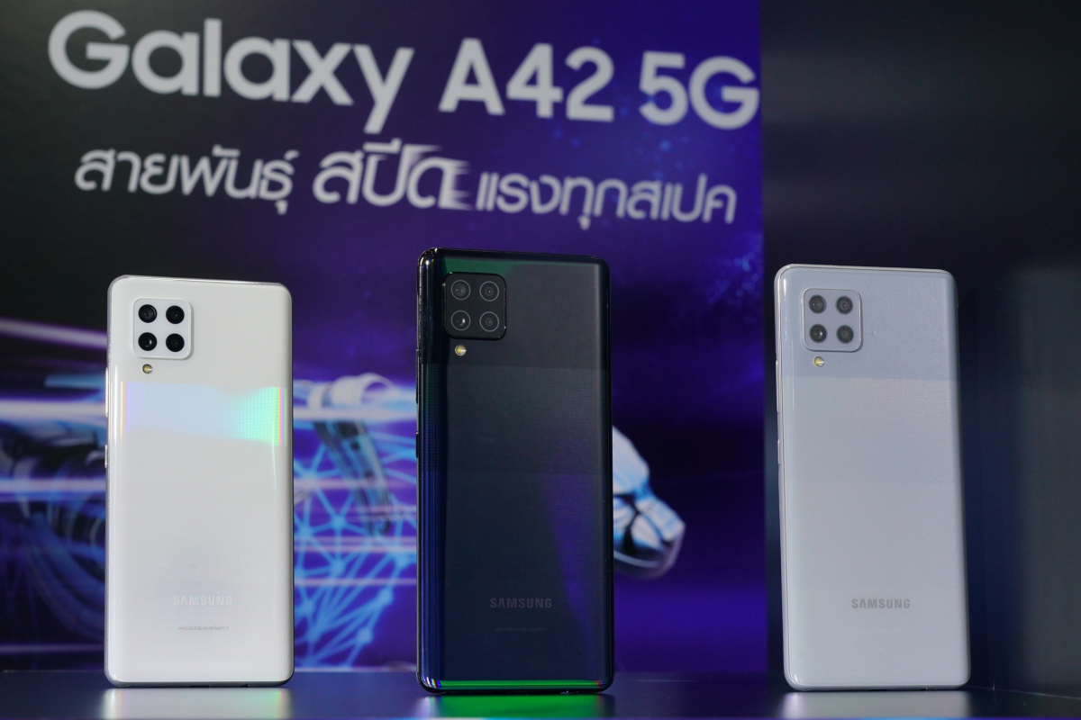 เปิดตัว Samsung Galaxy A42 5G เร็วถึงขีดสุดกับสมาร์ทโฟนสายพันธุ์สปีด ในราคาเพียง 11,990 บาท !